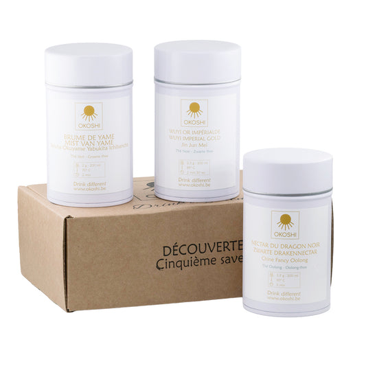 Coffret 3 thés "Découvertes - Cinquième saveur"